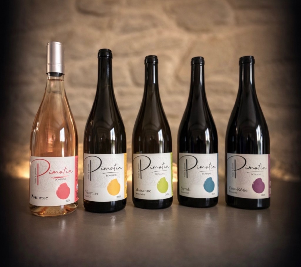 rosé, rouge et blanc